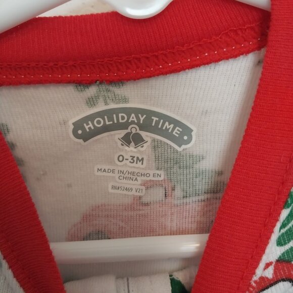 Holiday Time Baby Onesie - Picture 3 of 5